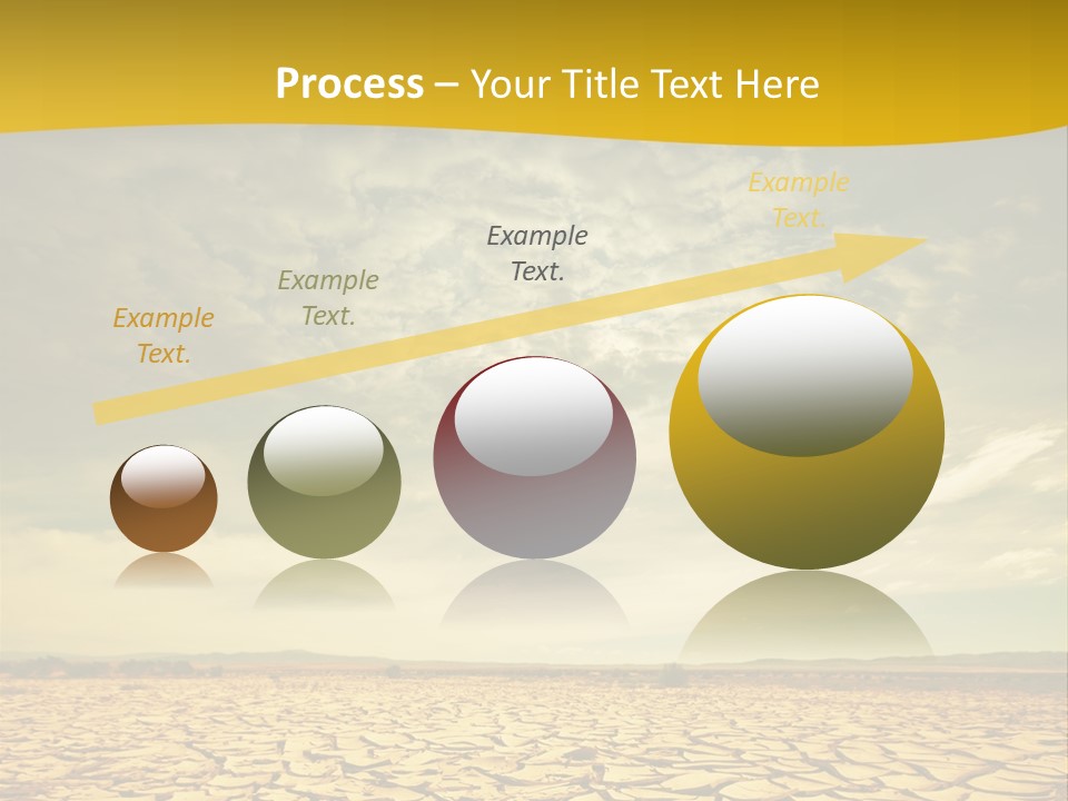 Land Clay Desert PowerPoint Template