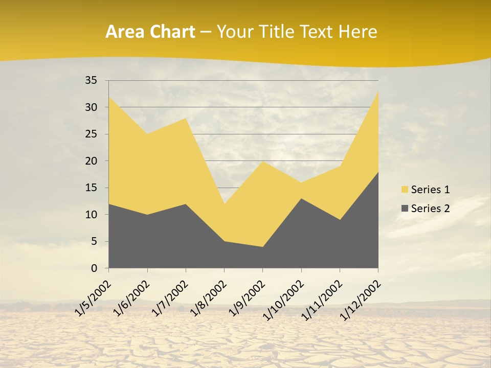 Land Clay Desert PowerPoint Template