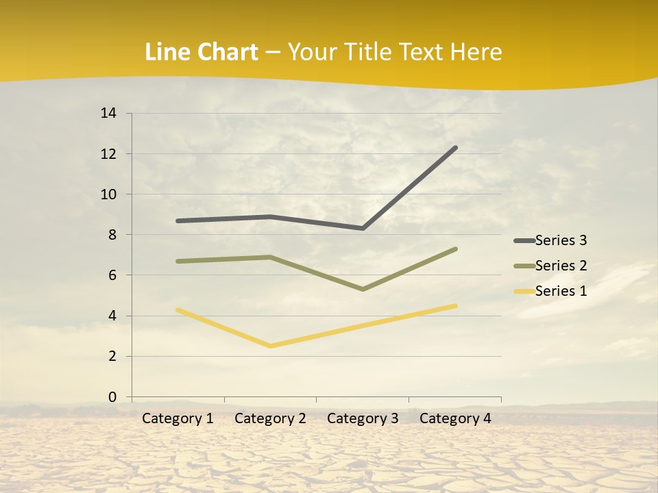 Land Clay Desert PowerPoint Template