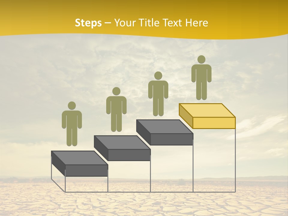 Land Clay Desert PowerPoint Template
