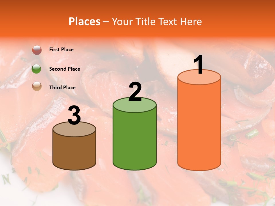 Salmon Meat PowerPoint Template