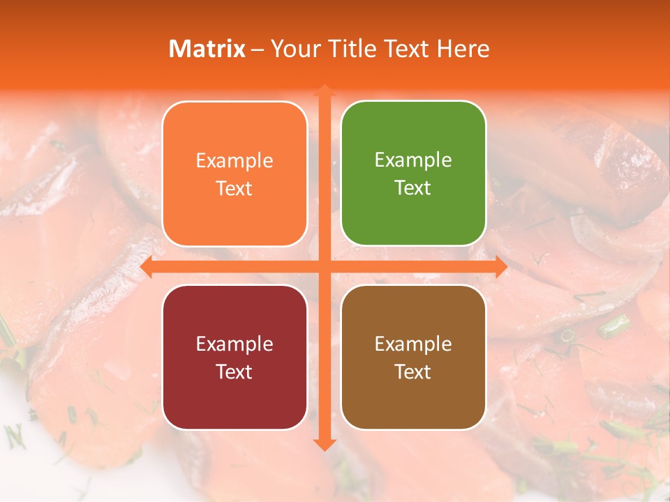 Salmon Meat PowerPoint Template
