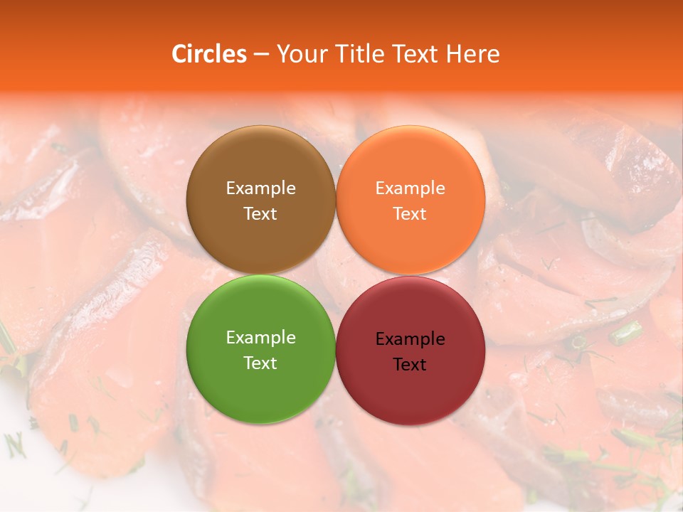 Salmon Meat PowerPoint Template
