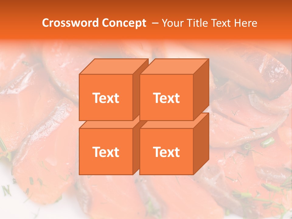 Salmon Meat PowerPoint Template
