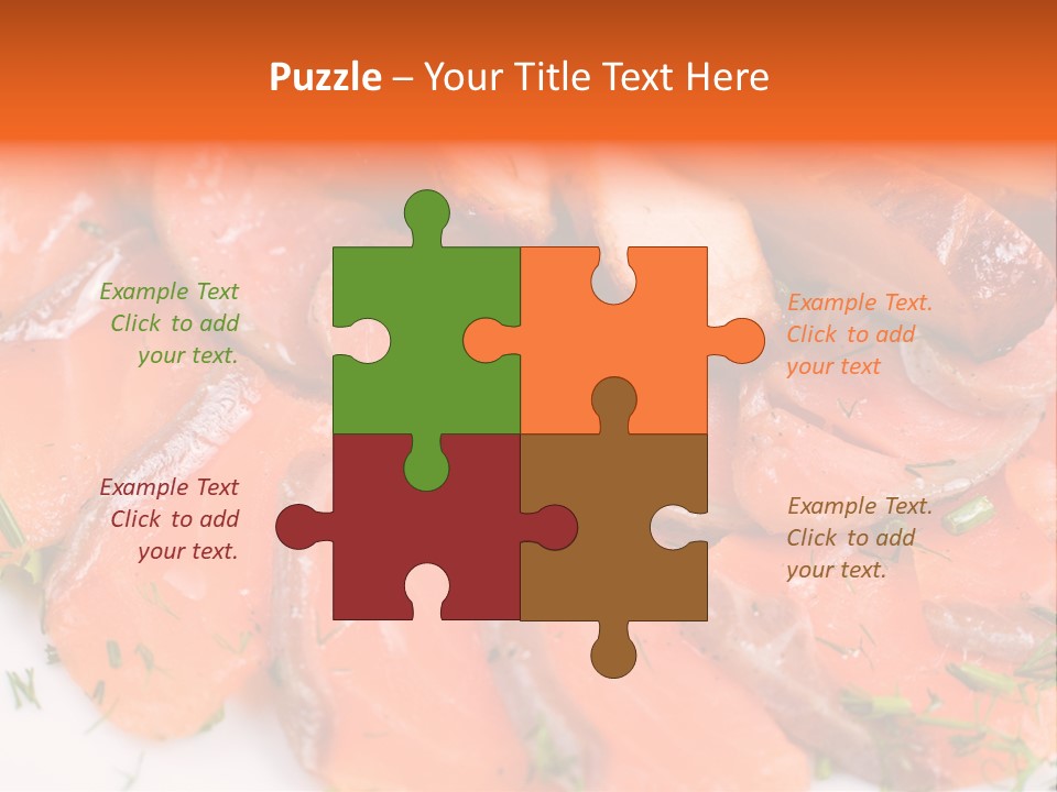 Salmon Meat PowerPoint Template