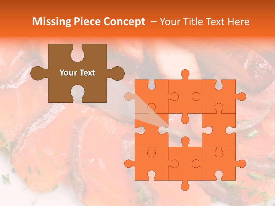 Salmon Meat PowerPoint Template