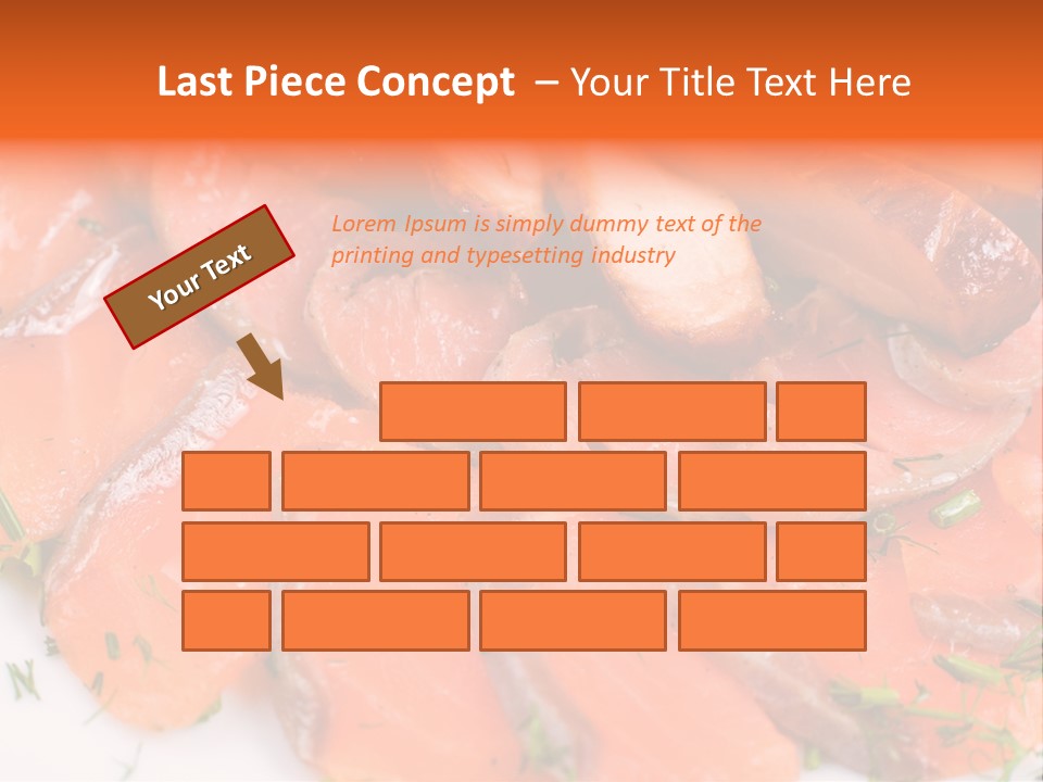 Salmon Meat PowerPoint Template