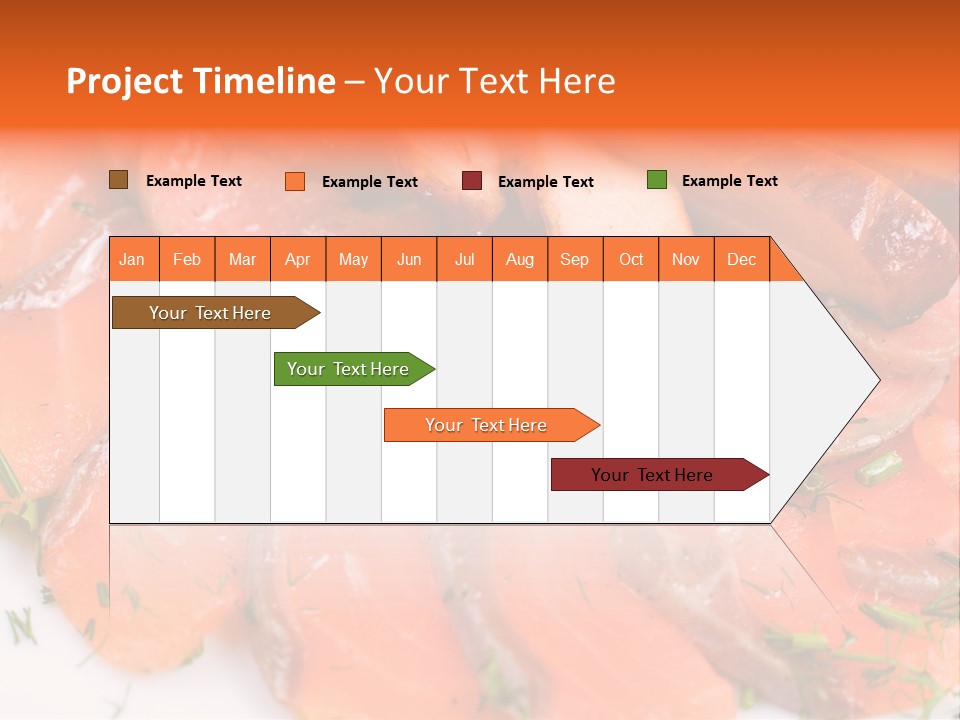 Salmon Meat PowerPoint Template
