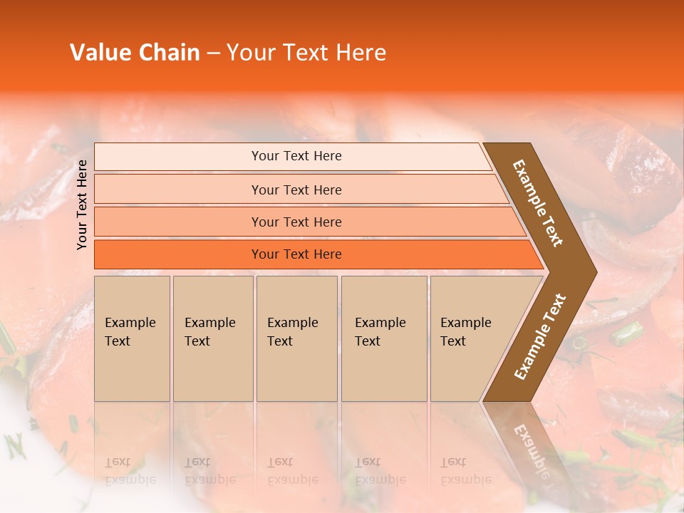 Salmon Meat PowerPoint Template