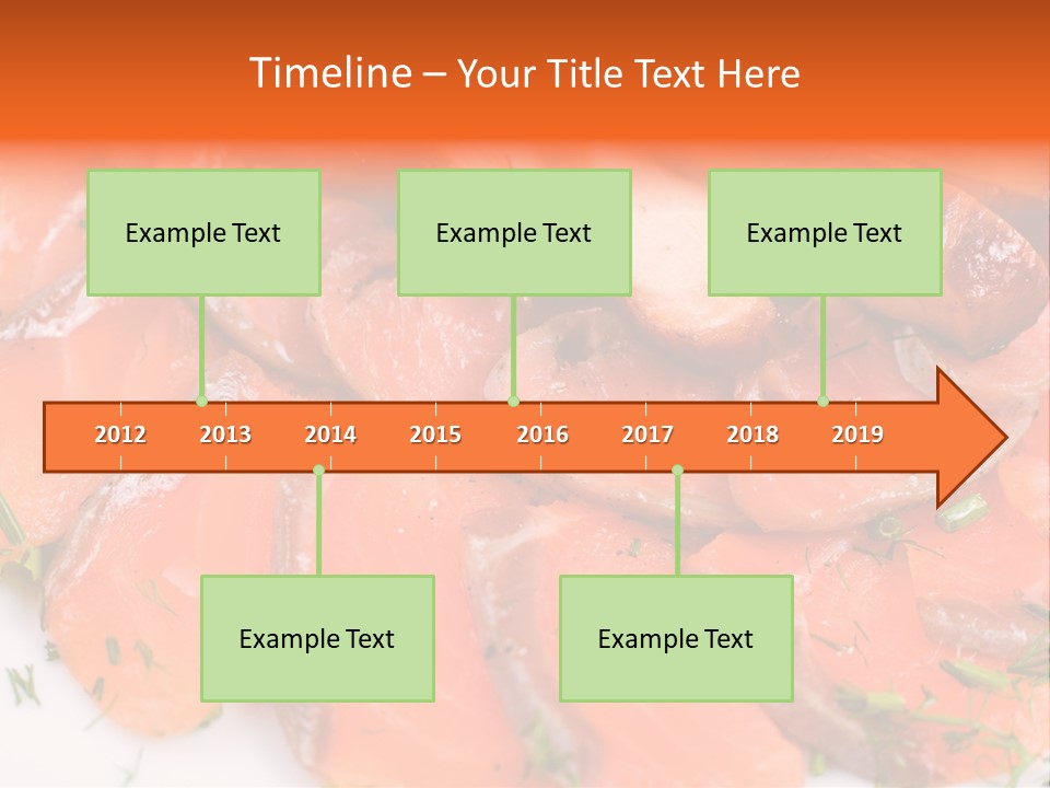 Salmon Meat PowerPoint Template