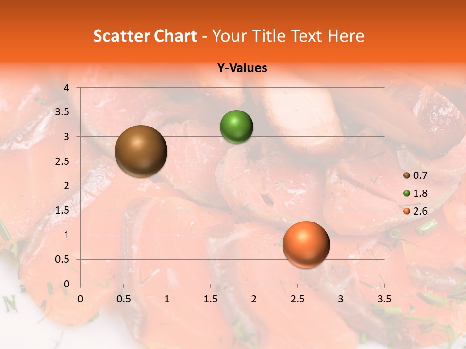 Salmon Meat PowerPoint Template