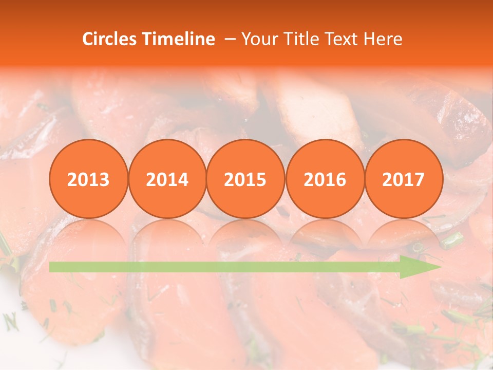 Salmon Meat PowerPoint Template