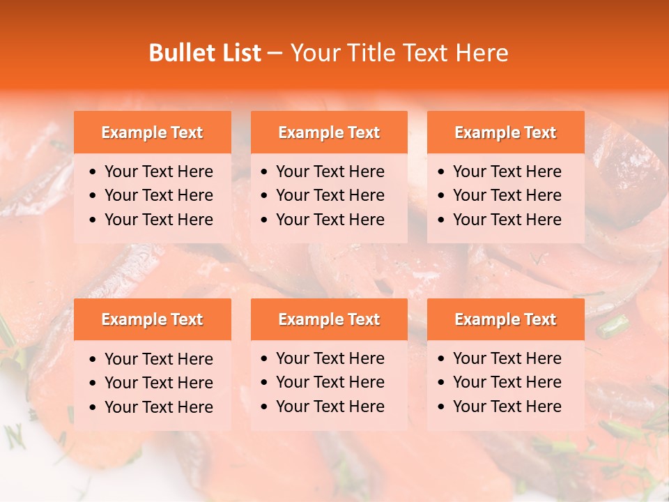 Salmon Meat PowerPoint Template