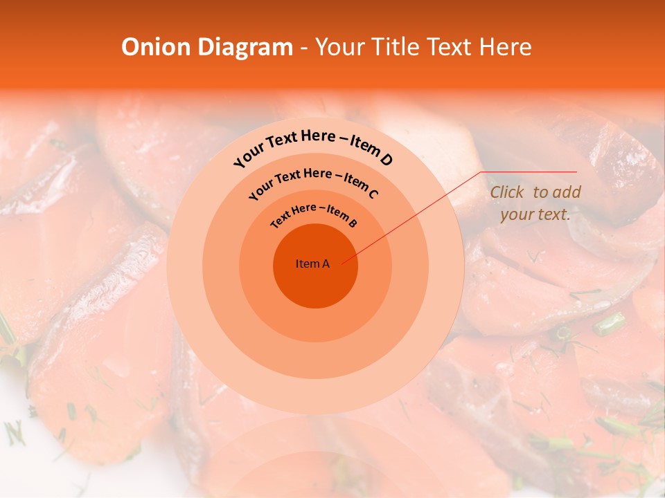 Salmon Meat PowerPoint Template