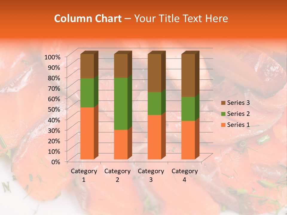 Salmon Meat PowerPoint Template