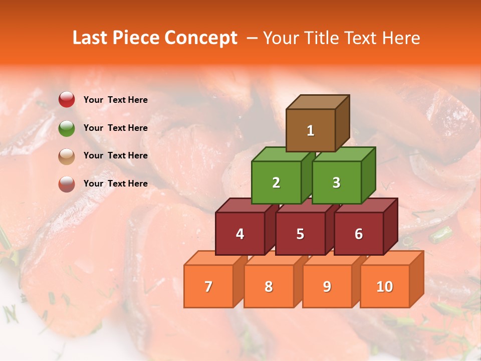 Salmon Meat PowerPoint Template