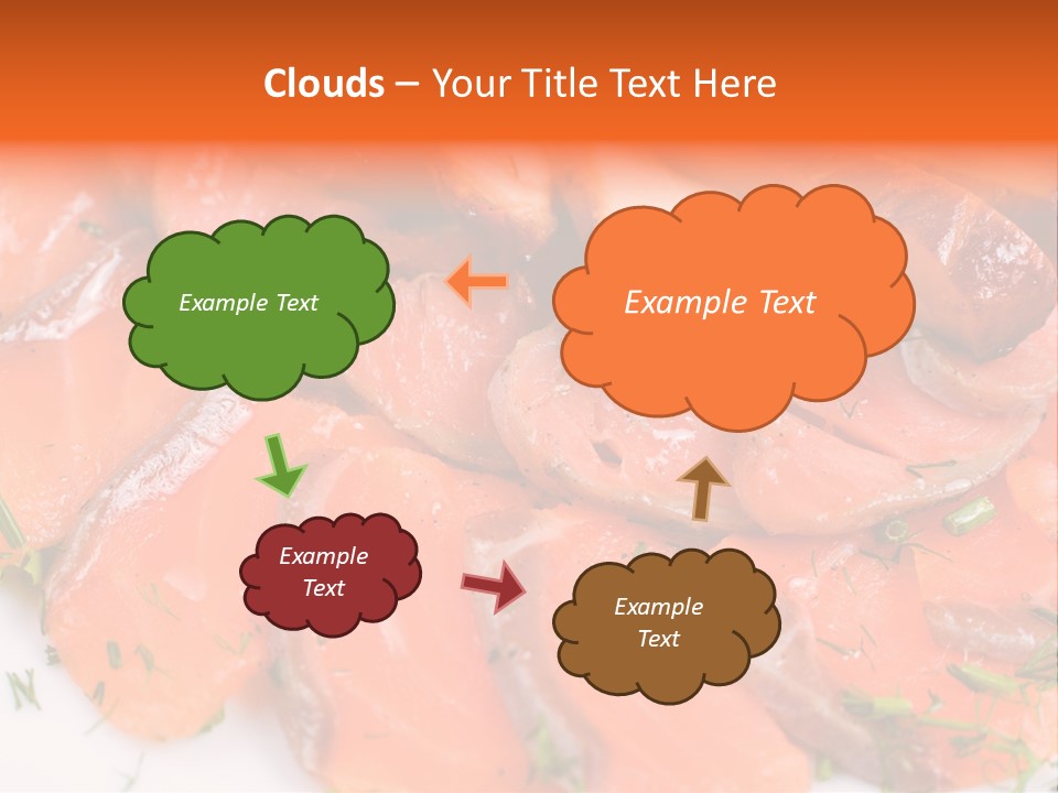 Salmon Meat PowerPoint Template
