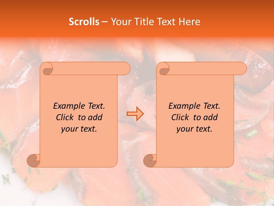 Salmon Meat PowerPoint Template