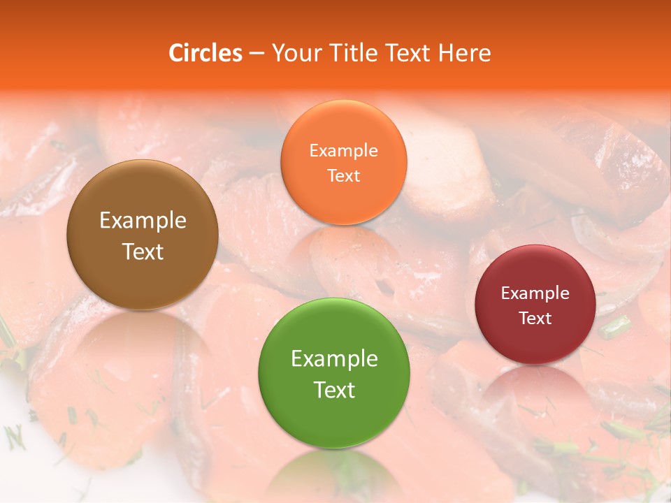 Salmon Meat PowerPoint Template