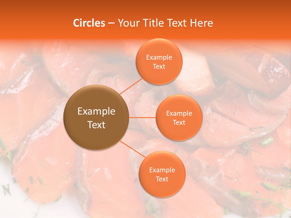Salmon Meat PowerPoint Template