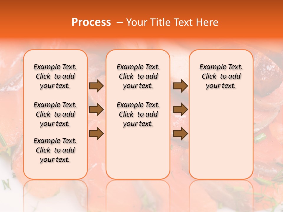 Salmon Meat PowerPoint Template