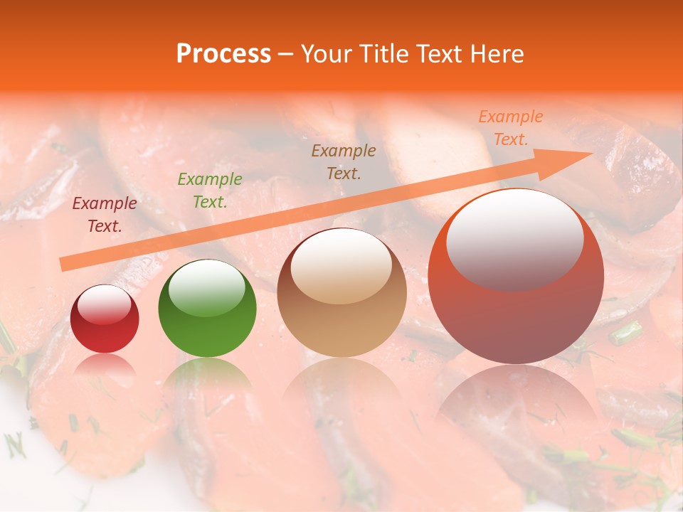Salmon Meat PowerPoint Template