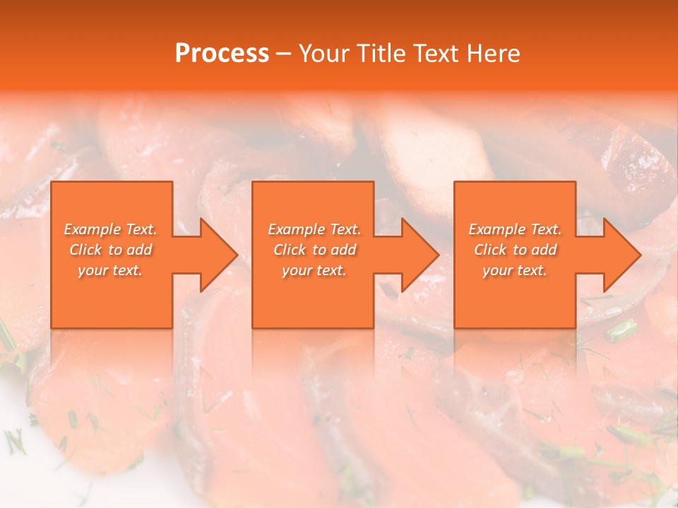 Salmon Meat PowerPoint Template