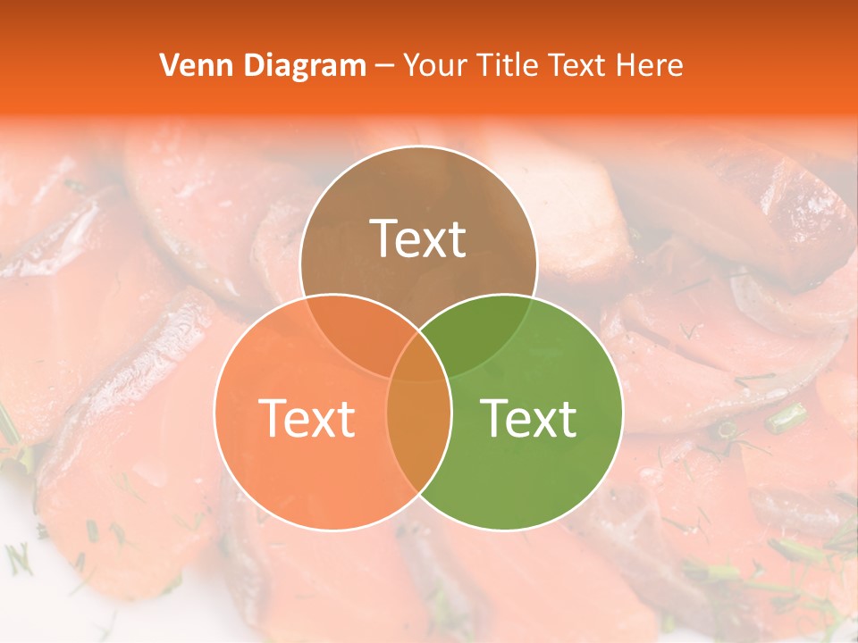 Salmon Meat PowerPoint Template