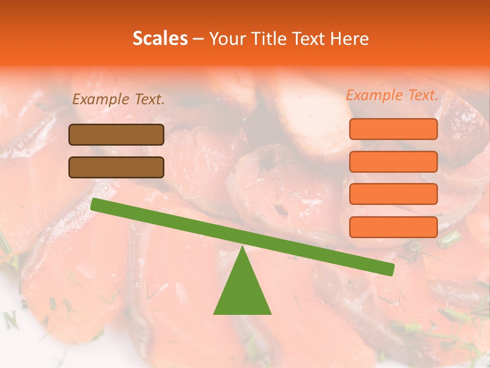 Salmon Meat PowerPoint Template