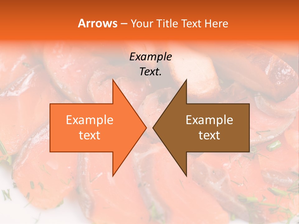 Salmon Meat PowerPoint Template