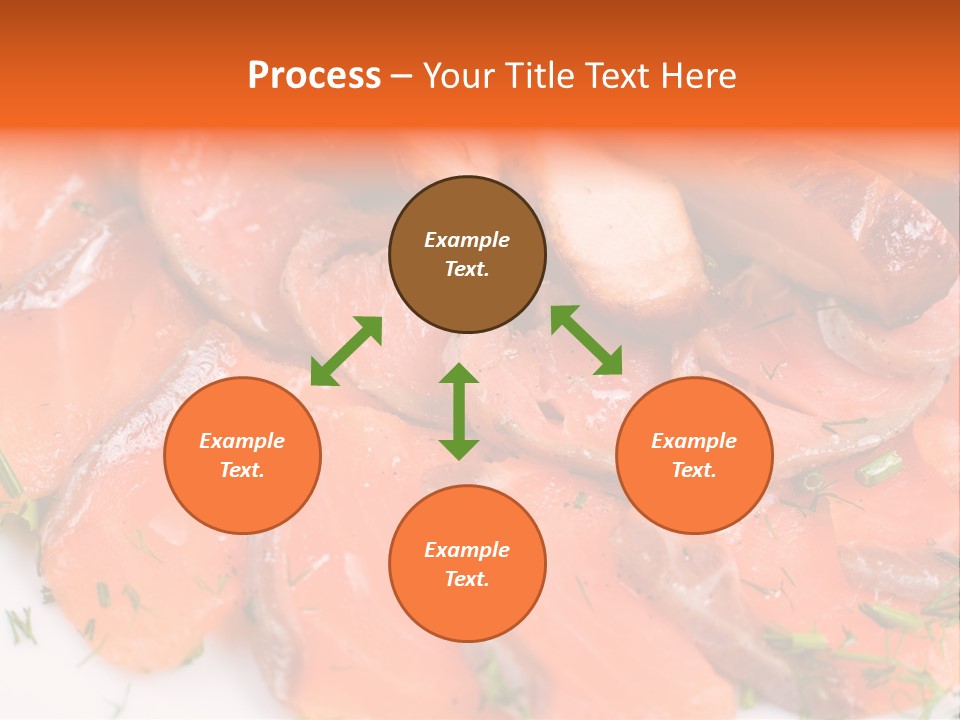 Salmon Meat PowerPoint Template