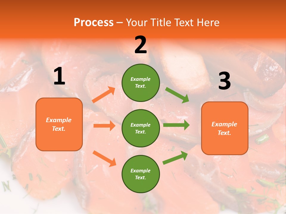 Salmon Meat PowerPoint Template