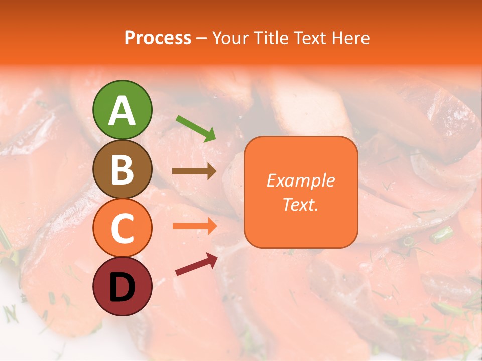 Salmon Meat PowerPoint Template
