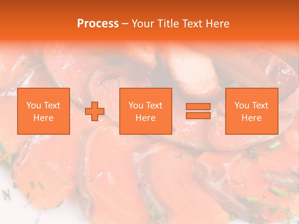 Salmon Meat PowerPoint Template
