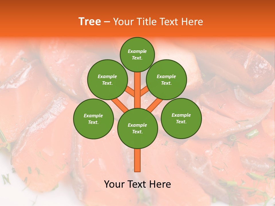 Salmon Meat PowerPoint Template