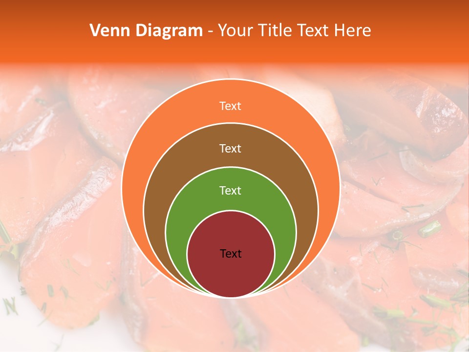 Salmon Meat PowerPoint Template