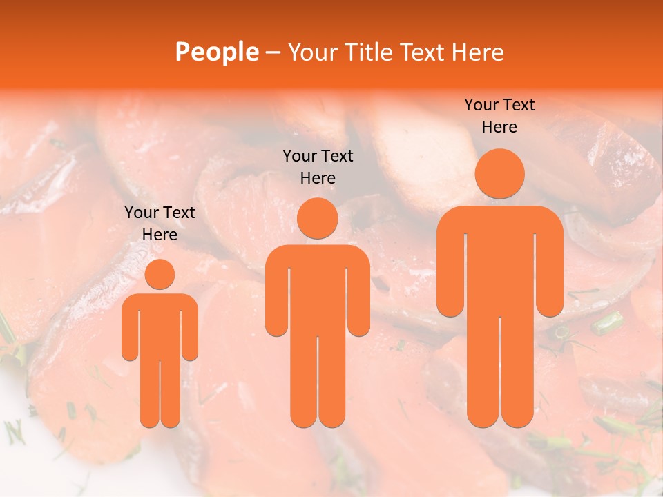 Salmon Meat PowerPoint Template
