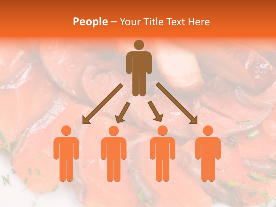 Salmon Meat PowerPoint Template