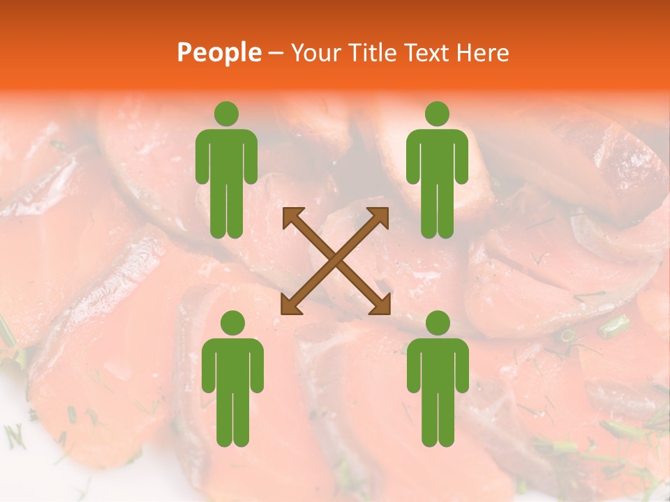 Salmon Meat PowerPoint Template