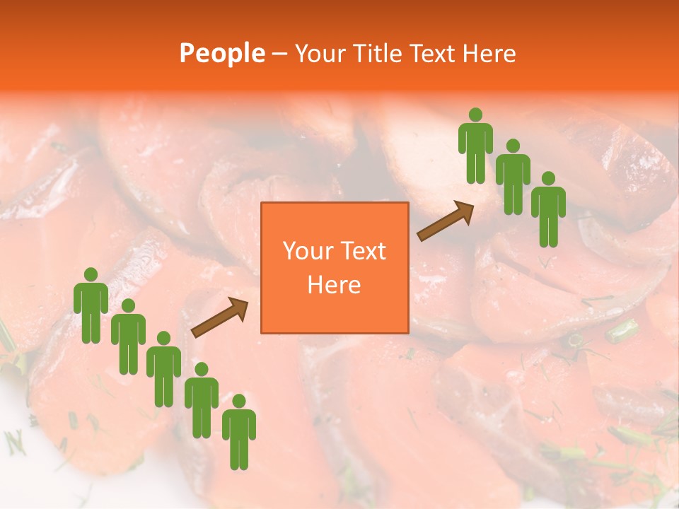 Salmon Meat PowerPoint Template