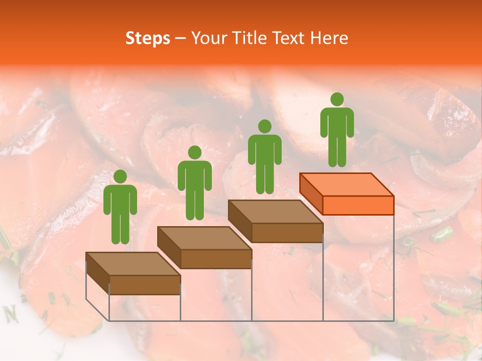 Salmon Meat PowerPoint Template