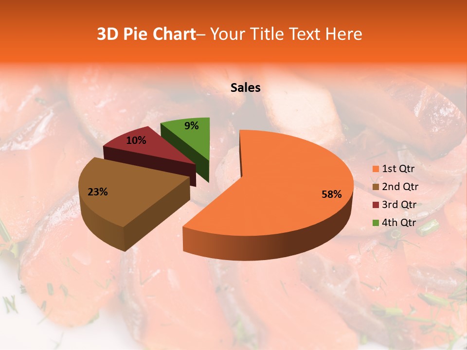 Salmon Meat PowerPoint Template
