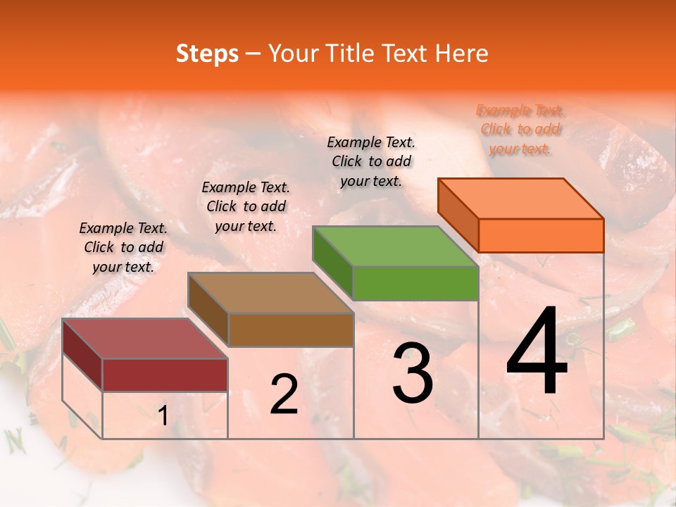 Salmon Meat PowerPoint Template