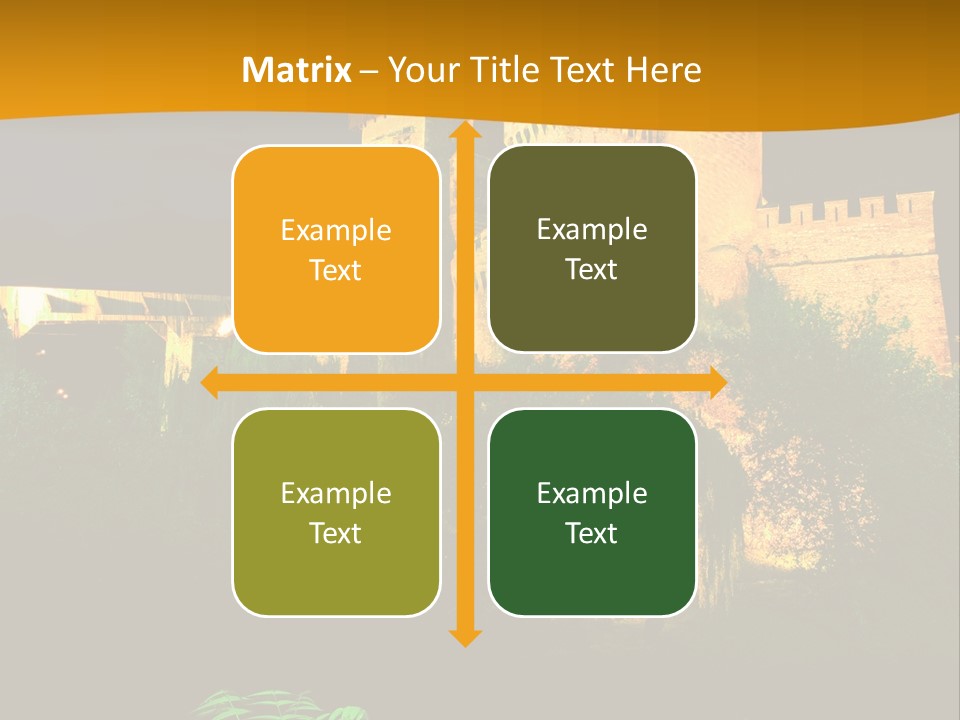 Tower Roman Architecture PowerPoint Template