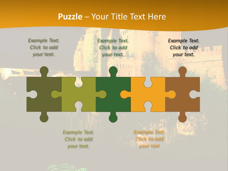 Tower Roman Architecture PowerPoint Template