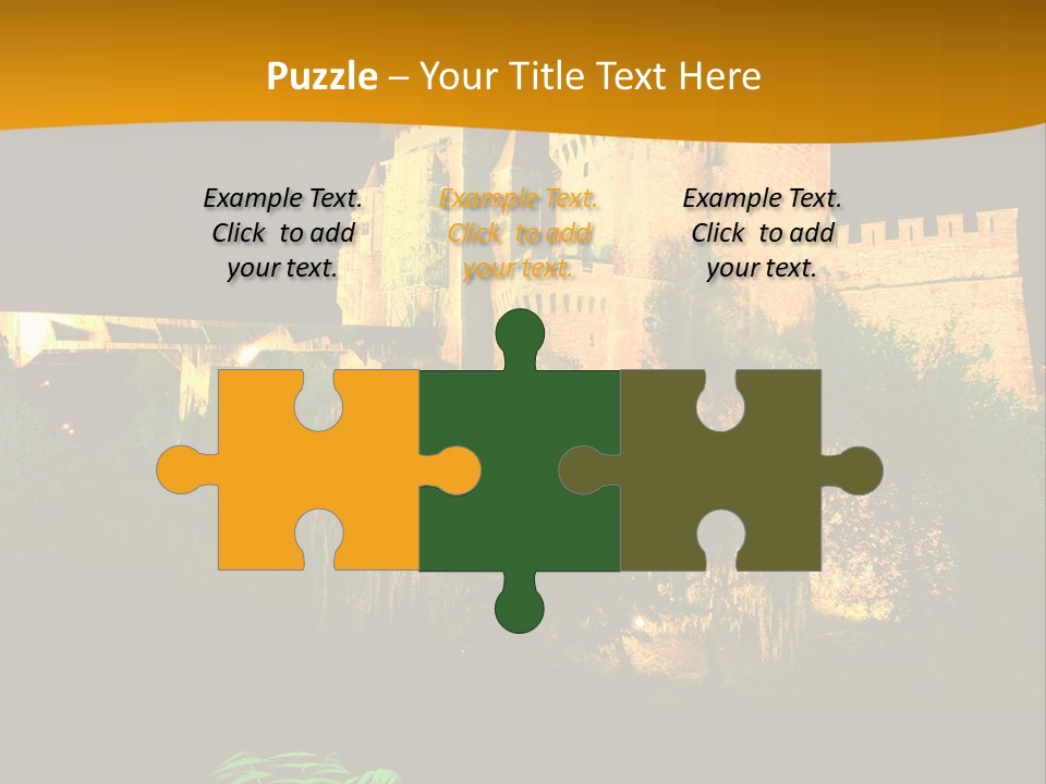 Tower Roman Architecture PowerPoint Template