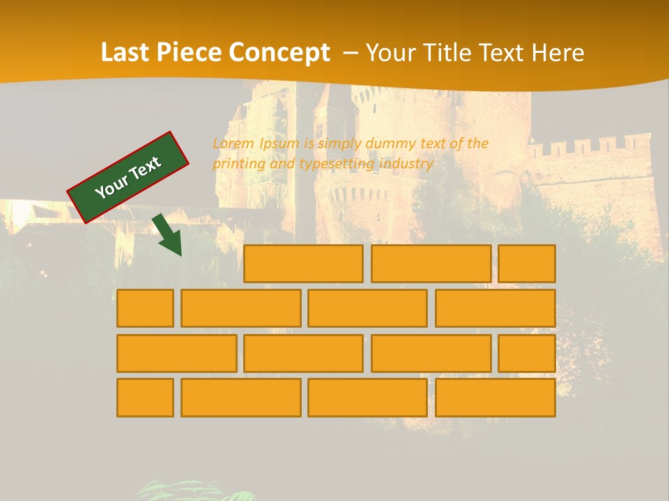 Tower Roman Architecture PowerPoint Template