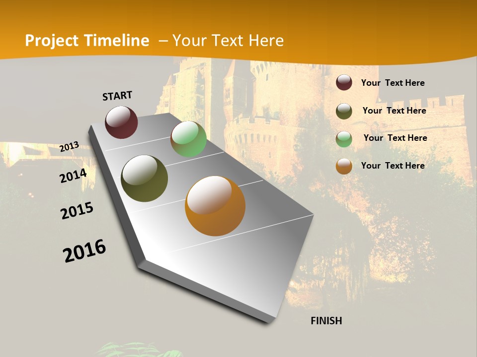 Tower Roman Architecture PowerPoint Template