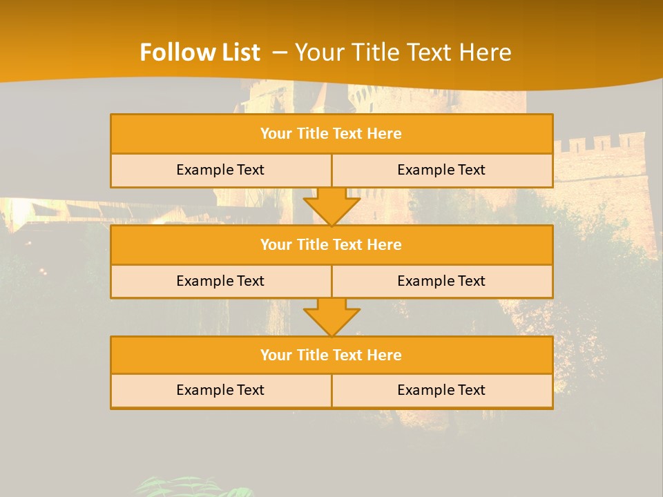 Tower Roman Architecture PowerPoint Template
