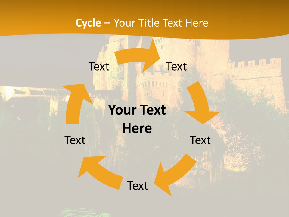 Tower Roman Architecture PowerPoint Template